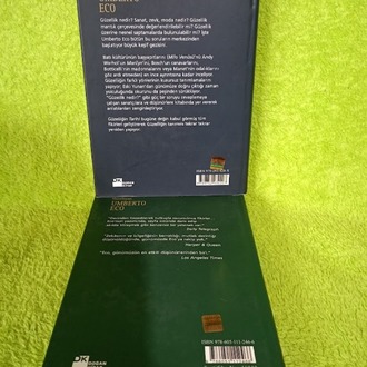 GÜZELLİĞİN TARİHİ - ÇİRKİNLİĞİN TARİHİ ( CİLTLİ, ŞÖMİZLİ ) 2 CİLT TAKIM.