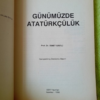 GÜNÜMÜZDE ATATÜRKÇÜLÜK..