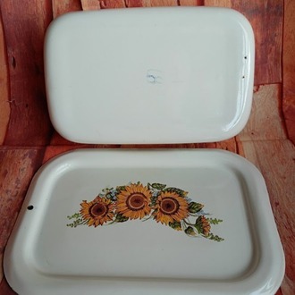 SOVYET DÖNEMİ EMAYE KAP VINTAGE.