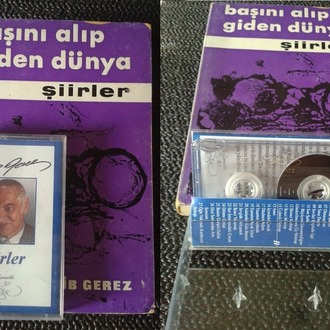 BAŞINI ALIP GİDEN DÜNYA ŞİİRLER J. HABİB GEREZ. (İMZALI) 