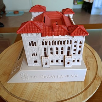 TÜRKİYE CUMHURİYETİ ZİRAAT BANKASI KUMBARA. DEKORATİF, KOLEKSİYONLUK.