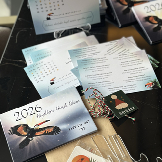 2026 Numerolojik Takvim(Standlı)