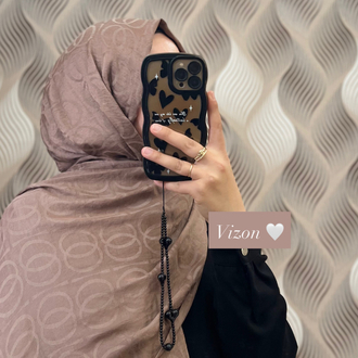 Bambunoor desen İpeksi pamuk kumaş şal ✨