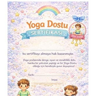 3–6 Yaş Çocuk Yogası Poz Kartları Seti | Oyun Temelli – Yazdır & Kullan