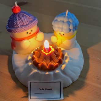 Kış Masalı Mum Seti ⛄️ 