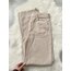 Zara Ultra Yüksek Bel Bej Wide Leg Jean 