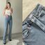 Zara Kar Yıkama Yüksek Bel İspanyol Jean
