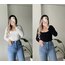 Kare Yaka Bodysuit(Renk Seçimi Yapın)