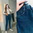 Zr Lacivert Mom Jean