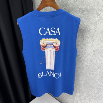 CASABLANCA Premium Sıfır Kol T-shirt 