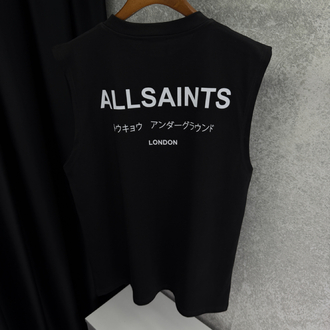 ALL SAINTS Premium Sıfır Kol T-shirt 