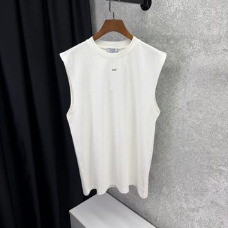 OFF WHİTE Premium Sıfır Kol T-shirt 