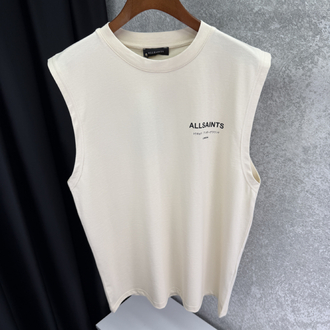 ALL SAINTS Premium Sıfır Kol T-shirt 