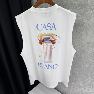 CASABLANCA Premium Sıfır Kol T-shirt 