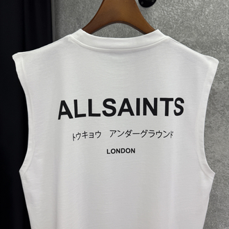 ALL SAINTS Premium Sıfır Kol T-shirt 