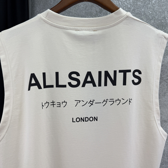 ALL SAINTS Premium Sıfır Kol T-shirt 