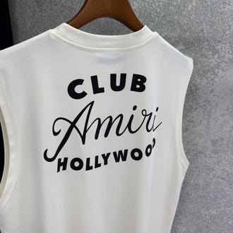 AMIRI Premium Sıfır Kol T-shirt 