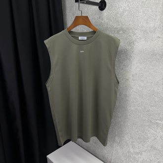 OFF WHİTE Premium Sıfır Kol T-shirt 