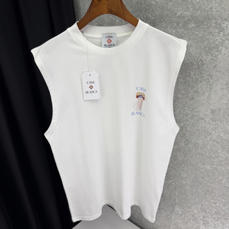 CASABLANCA Premium Sıfır Kol T-shirt 