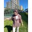 %100 Ham Keten Oversize Ceket