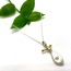 Damla İnci Kuşlu Kolye / Drop Pearl with Bird Necklace