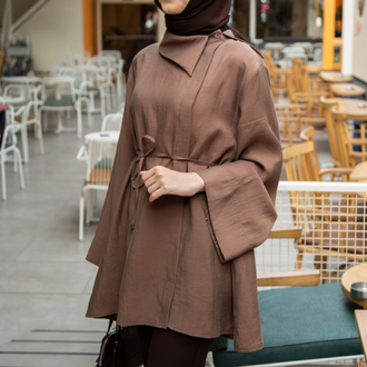 Mirel Tensel Tunik | Sütlü Kahve