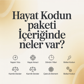 Hayat Kodun Paketi – Doğum Tarihine Göre Yaşam Yolunun Şifresi (PDF Rapor)