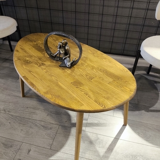Doğal masif ahşap damla model Orta sehpa Eskitme