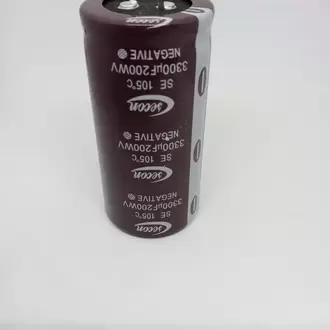 3300UF 200V Snap Kondansatör 35X70 105C