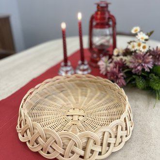 Rattan tepsi 
