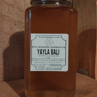 YENİ SEZON RiZE İKİZDERE ÇAĞRANTAŞ YAYLA  BALI net:850g