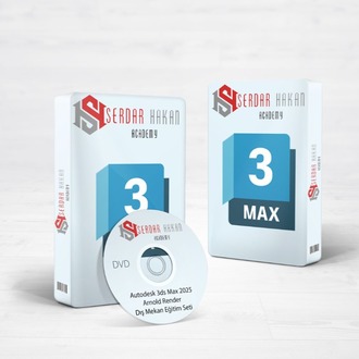 Autodesk 3ds Max 2025 Arnold Render Dış Mekan Eğitim Seti