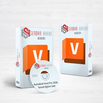 Autodesk Vred Pro 2026 Temel Eğitim Seti