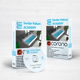 Corona Render 5 Temel Eğitim Seti