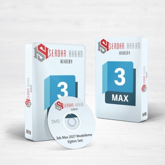 Autodesk 3ds Max 2027 Modelleme Eğitim Seti