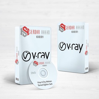 Vray 6 Dış Mekan Tasarım Eğitim Seti