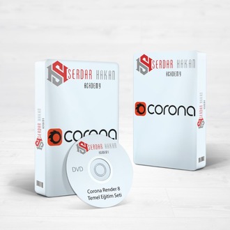 Corona Render 8 Dış Mekan Eğitim Seti