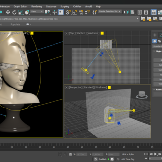 Autodesk 3ds Max 2025 Temel Aydınlatma Eğitim Seti