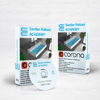 Corona Render 5 Temel Eğitim Seti