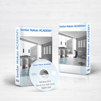 3ds Max 2016 Exculusive Bathroom Eğitim Seti