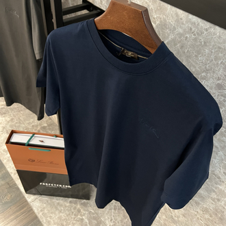 Loro Piana Premium T-shirt (lacivert)