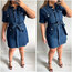 Orjinal Marka Denim Elbise