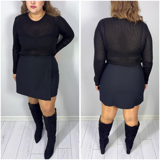 Asimetrik Şort Etek