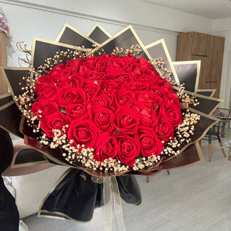 41 gül isteme buketi