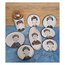 Frida Kahlo Desenli, Seramik Oval Tabak, Siyah Elbiseli