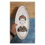 Frida Kahlo Desenli, Seramik Oval Tabak, Siyah Elbiseli