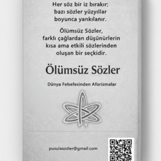 Ölümsüz Sözler Dünya Felsefesi –558 Sayfa | Dijital PDF