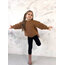 Camel Oversize Selanik Triko Kazak