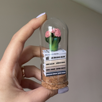 Seçtiğiniz kitaplarla Mini tüp dekor