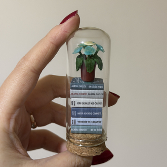 Mini Tüp Dekor - Agatha Christie Kitapları